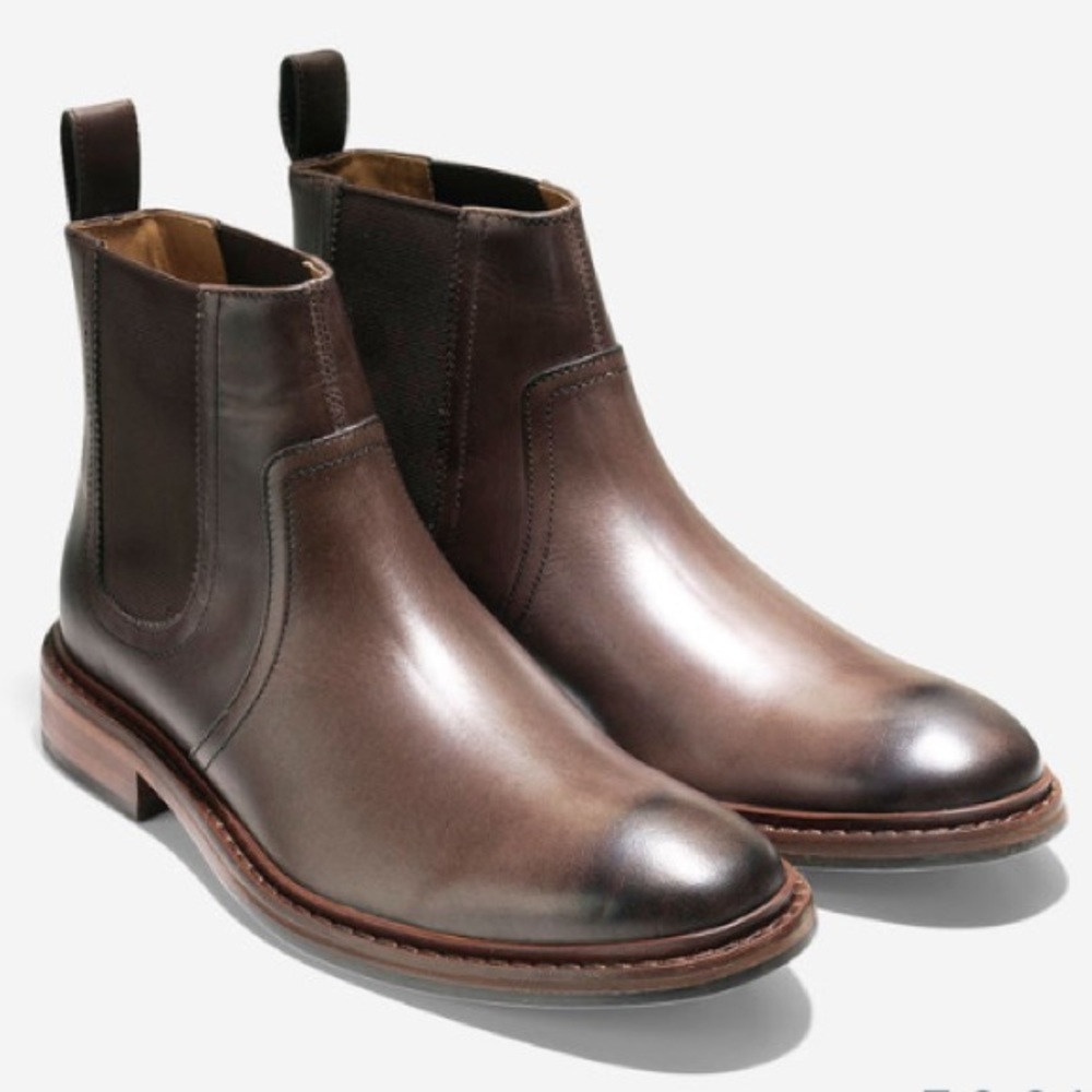 Cole Hann Men's Williams Welt Chelsea boots - Picture 1 of 6